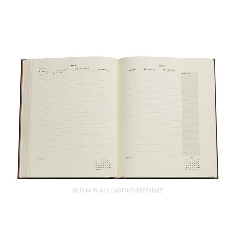 Produktbild: 12-Monatskalender 2027 Wildblumen Ultra Vertikal