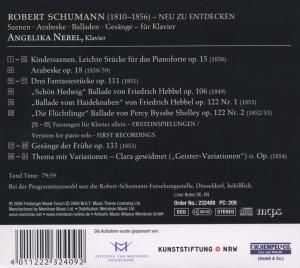 Produktbild: Nebel, A: Schumann-Neu zu entdecken