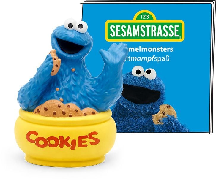 Produktbild: Content-Tonie: Sesamstra&szlig;e - Kr&uuml;melmonsters Mitmampfspa&szlig;&nbsp;