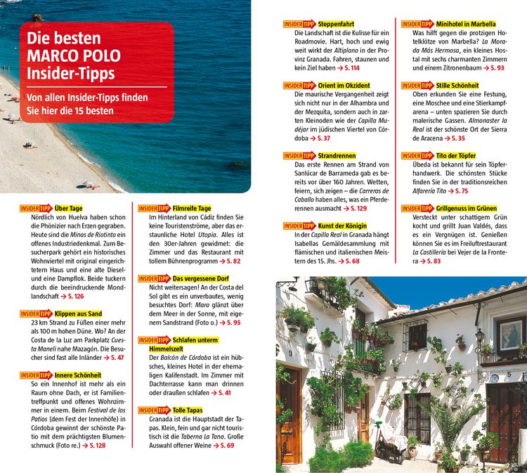 Produktbild: MARCO POLO Reisef&uuml;hrer Andalusien