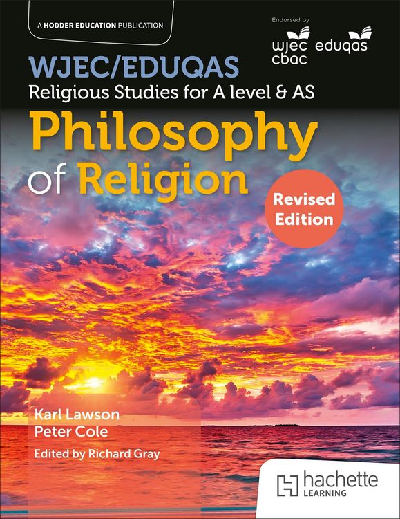 Produktbild: WJEC/Eduqas Religious Studies for A Level & AS - Philosophy of Religion Revised
