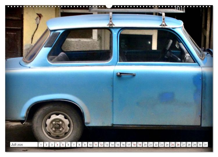 Produktbild: Trabi Tour (Wandkalender 2026 DIN A2 quer), CALVENDO Monatskalender
