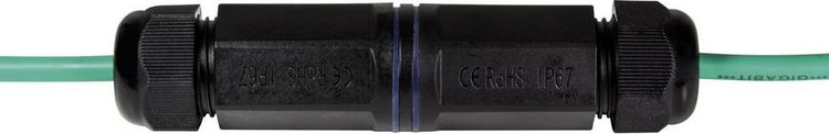 Produktbild: LogiLink Netzwerk Adapter [1x RJ45-Buchse - 1x RJ45-Buchse] Schwarz