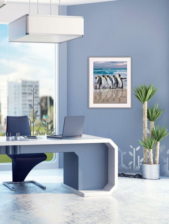 Produktbild: Schipper 609130887 - Malen nach Zahlen, Kaiserpinguine, 40 x 50 cm