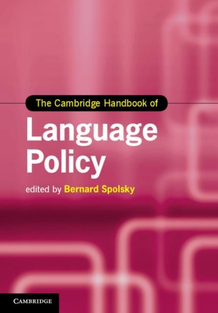 Produktbild: Cambridge Handbook of Language Policy