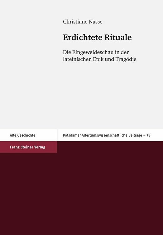 Bild vom Artikel Erdichtete Rituale vom Autor Christiane Nasse