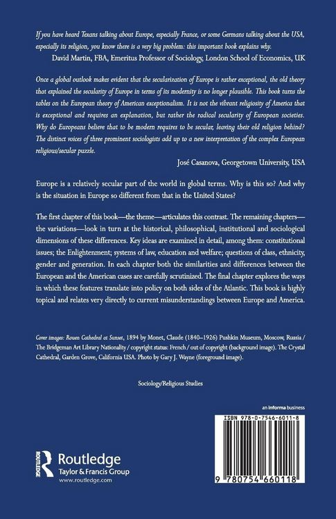 Produktbild: Religious America, Secular Europe?
