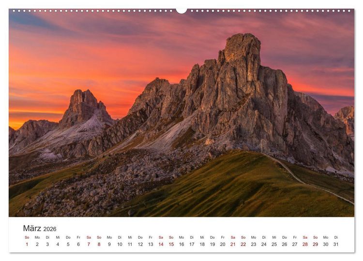 Produktbild: Leidenschaft Landschaften (Wandkalender 2026 DIN A2 quer), CALVENDO Monatskalender
