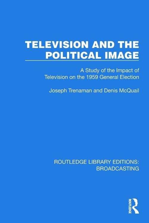 Produktbild: Television and the Political Image