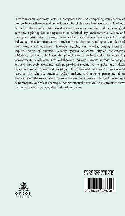 Produktbild: Environmental Sociology
