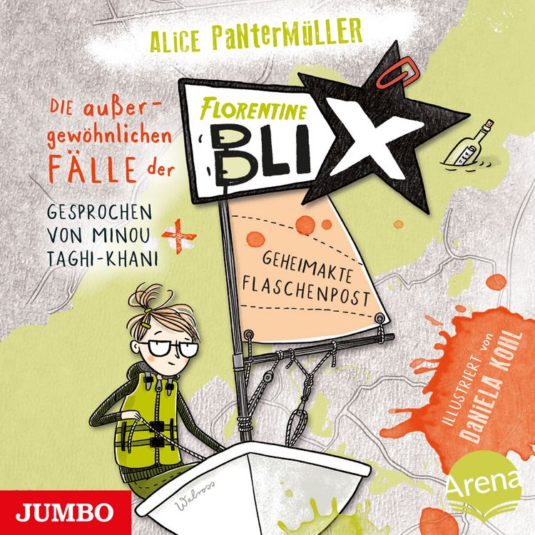 Produktbild: Die au&szlig;ergew&ouml;hnlichen F&auml;lle der Florentine Blix. Geheimakte Flaschenpost [Band 2 (ungek&uuml;rzt)]