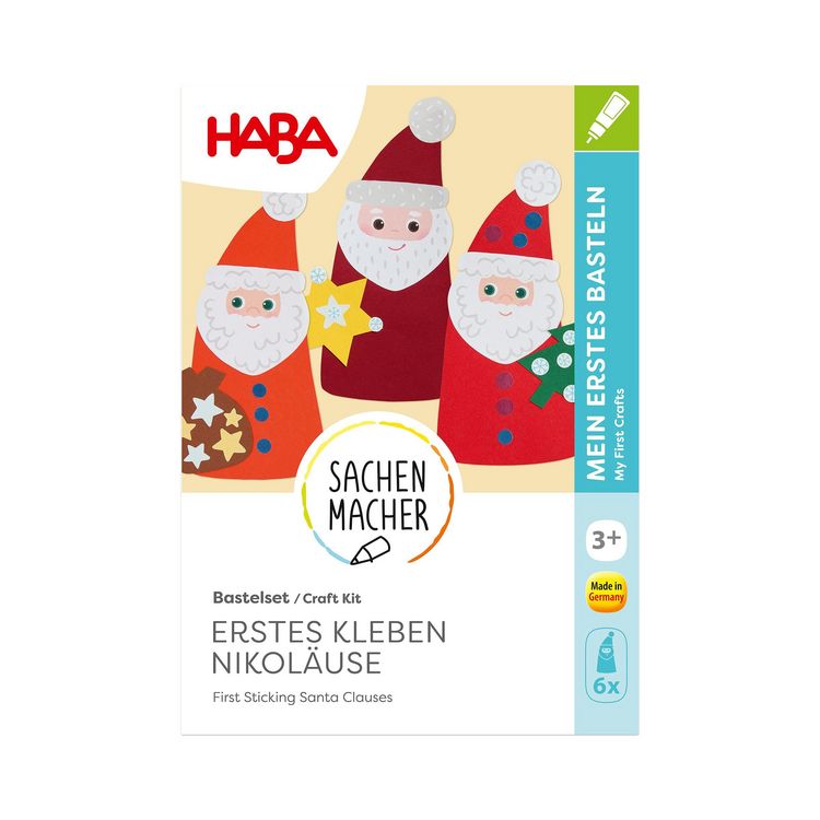 Produktbild: Bastelset - Erstes Kleben Nikol&auml;use