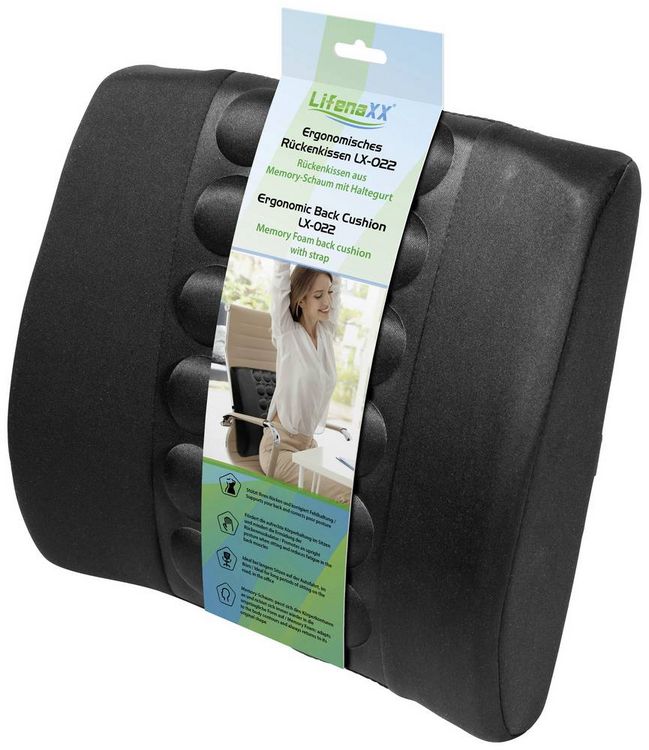 Produktbild: Lifenaxx LX-022 Massagekissen Schwarz