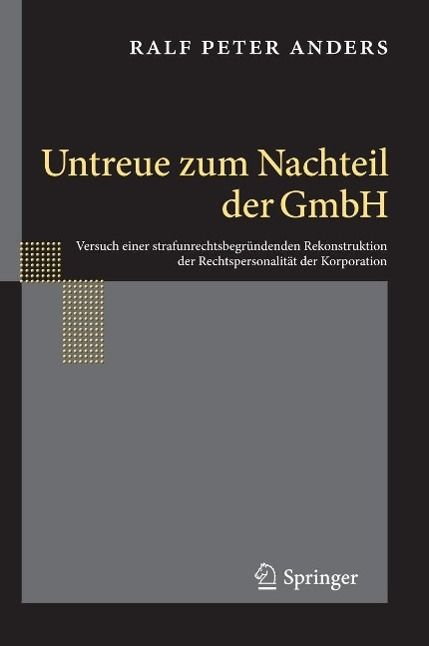 Produktbild: Untreue zum Nachteil der GmbH