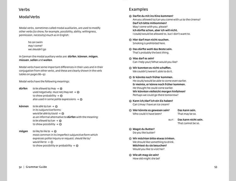 Produktbild: German Dictionary and Grammar
