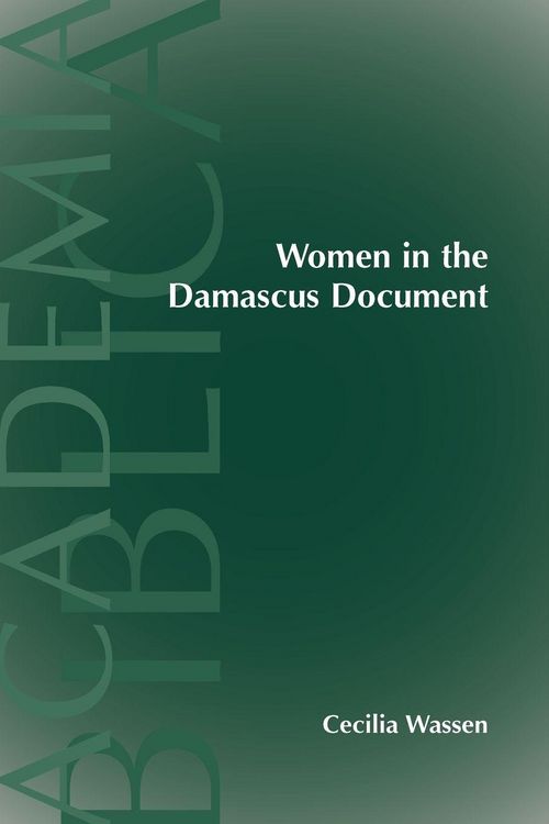 Produktbild: Women in the Damascus Document