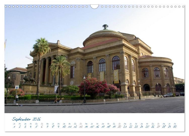 Produktbild: Sizilien (Wandkalender 2026 DIN A3 quer), CALVENDO Monatskalender