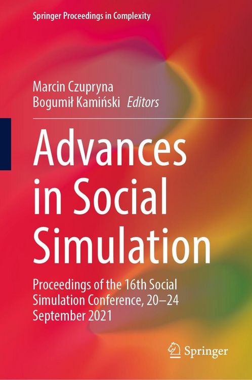 Produktbild: Advances in Social Simulation