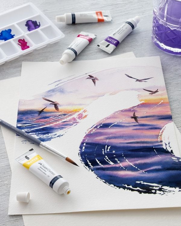 Produktbild: Faber-Castell Aquarellfarbe 24er Set