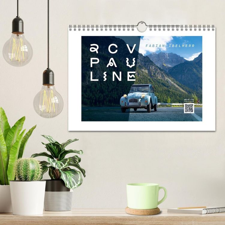 Produktbild: 2CV Pauline (Wandkalender 2027 DIN A4 quer), CALVENDO Monatskalender