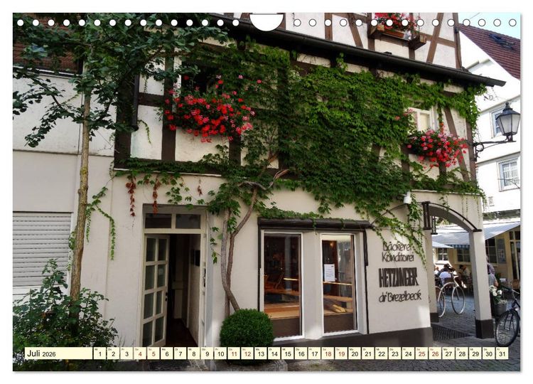 Produktbild: Unterwegs in Schorndorf (Wandkalender 2026 DIN A4 quer), CALVENDO Monatskalender