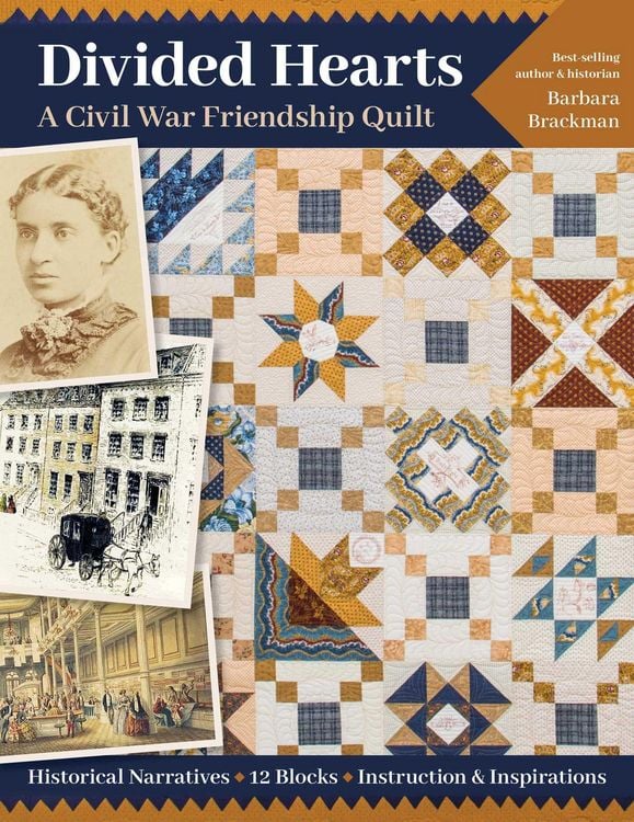 Produktbild: Divided Hearts, A Civil War Friendship Quilt
