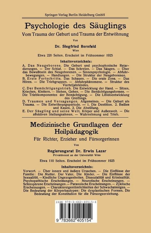 Produktbild: &Uuml;ber Psychologie und Psychopathologie des Kindes
