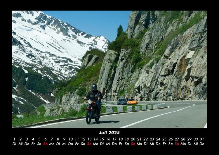 Produktbild: Bergige Welten 2025 Fotokalender DIN A3