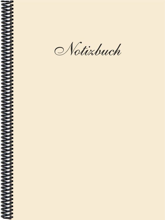 Produktbild: Notizbuch DINA 4