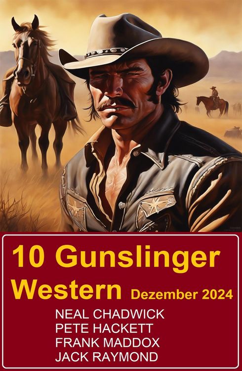 Produktbild: 10 Gunslinger Western Dezember 2024