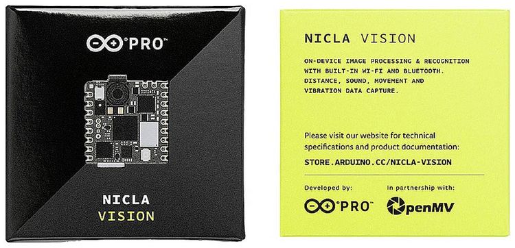 Produktbild: Arduino ABX00051 Board Nicla Vision