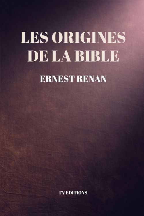 Produktbild: Les Origines de la Bible