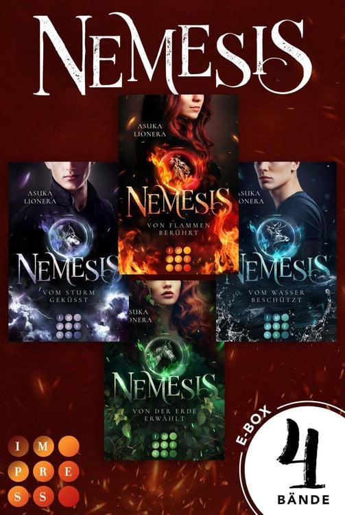 Produktbild: Nemesis: Alle vier Bände der Götter-Fantasy im Sammelband