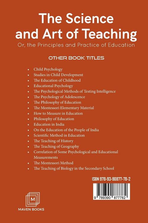Produktbild: The Science and Art of Teaching