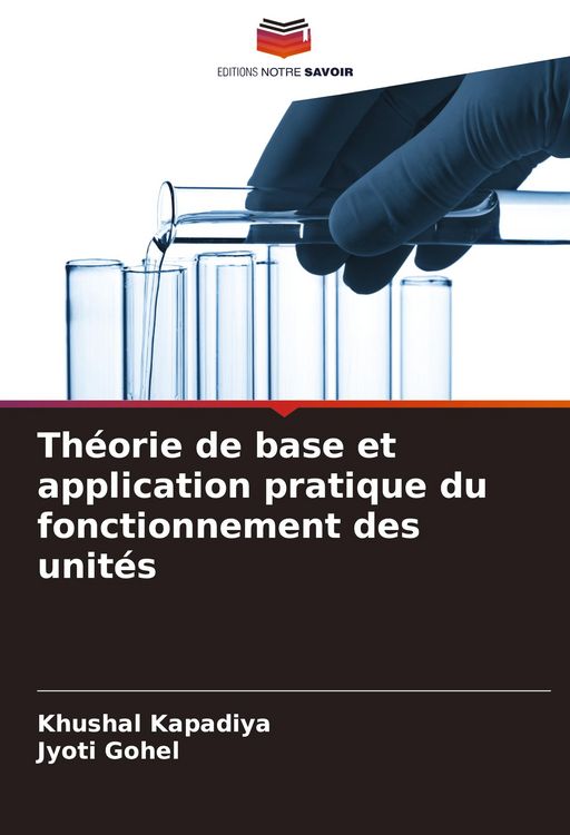 Produktbild: Th&eacute;orie de base et application pratique du fonctionnement des unit&eacute;s
