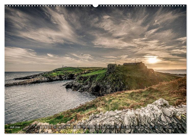 Produktbild: Irland - Zauberhafte Insel in gr&uuml;n (Wandkalender 2026 DIN A2 quer), CALVENDO Monatskalender