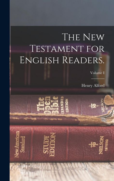 Produktbild: The New Testament for English Readers.; Volume I