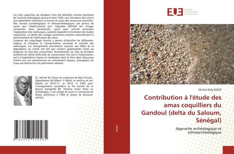 Produktbild: Contribution &agrave; l'&eacute;tude des amas coquilliers du Gandoul (delta du Saloum, S&eacute;n&eacute;gal)