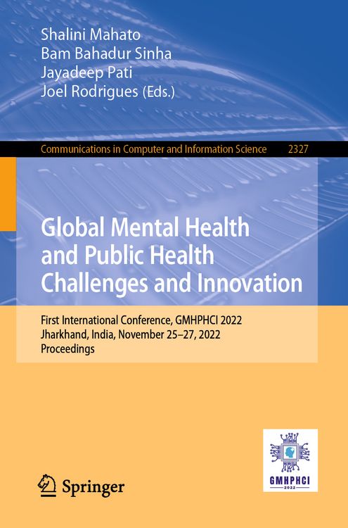 Produktbild: Global Mental Health and Public Health Challenges and Innovation
