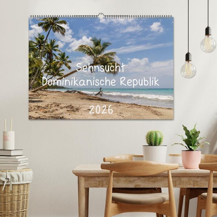 Produktbild: Sehnsucht Dominikanische Republik 2026 (Wandkalender 2026 DIN A2 quer), CALVENDO Monatskalender