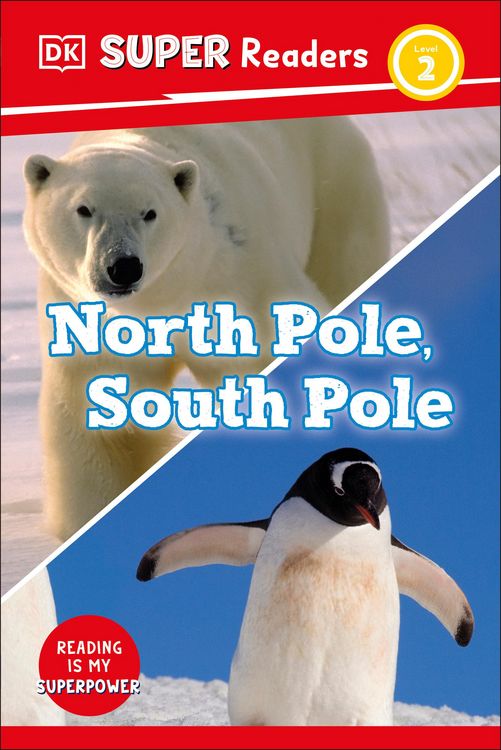 Produktbild: DK Super Readers Level 2 North Pole, South Pole