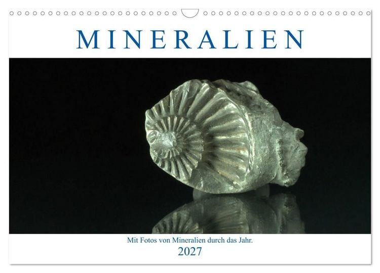 Produktbild: Mineralien (Wandkalender 2027 DIN A3 quer), CALVENDO Monatskalender