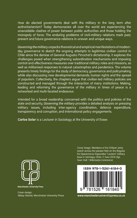 Produktbild: Governing the military