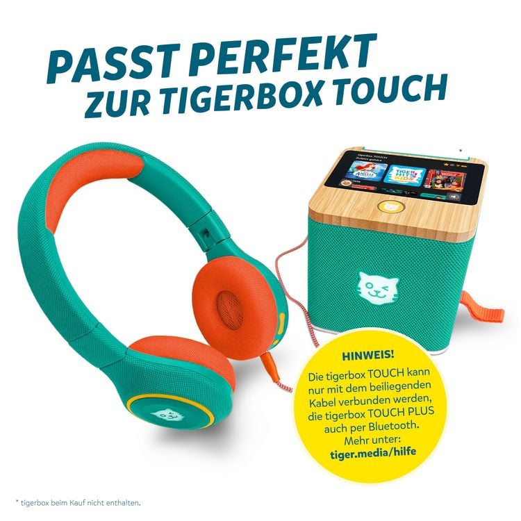 Produktbild: Tiger Media - Tigerbuddies Kinderkopfh&ouml;rer - Funky Green