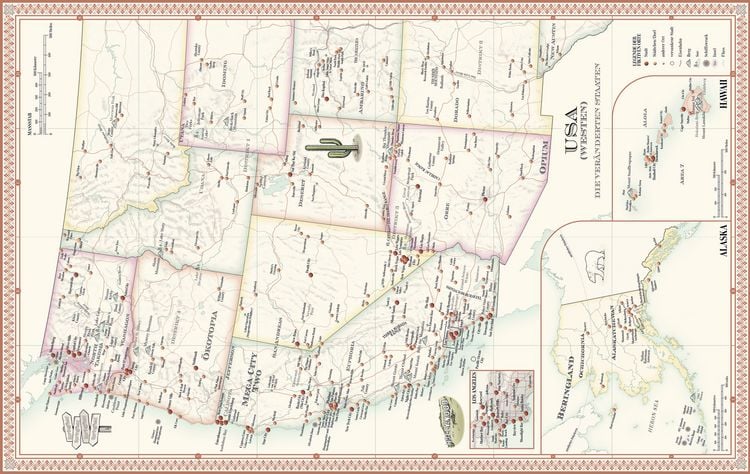 Produktbild: Atlas der imaginären Orte