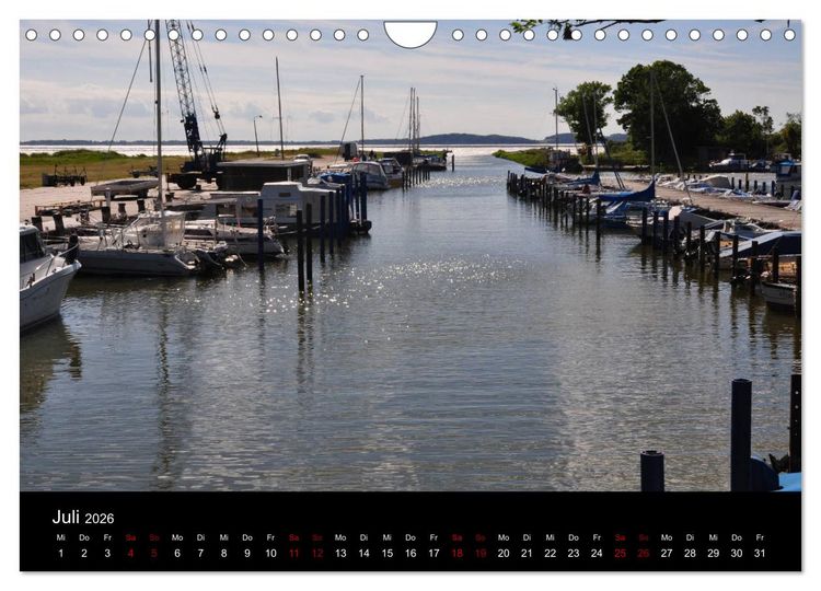 Produktbild: Marina Guide's Segelimpressionen 2026 (Wandkalender 2026 DIN A4 quer), CALVENDO Monatskalender