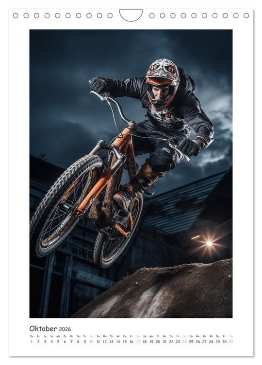 Produktbild: BMX Action (Wandkalender 2026 DIN A4 hoch), CALVENDO Monatskalender