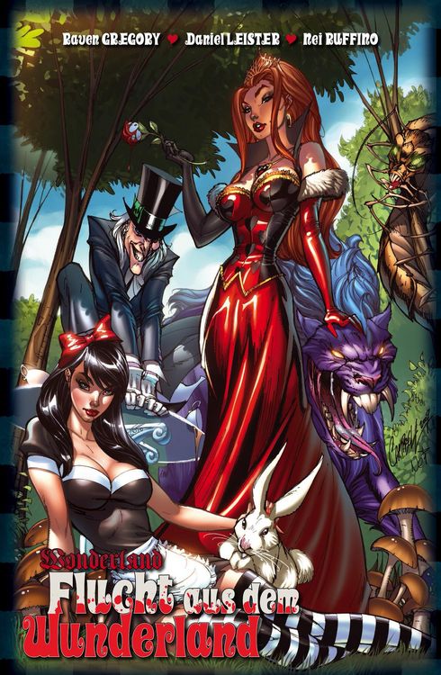 Produktbild: Wonderland, Band 3 - Flucht aus dem Wunderland