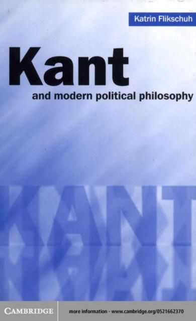 Produktbild: Kant and Modern Political Philosophy