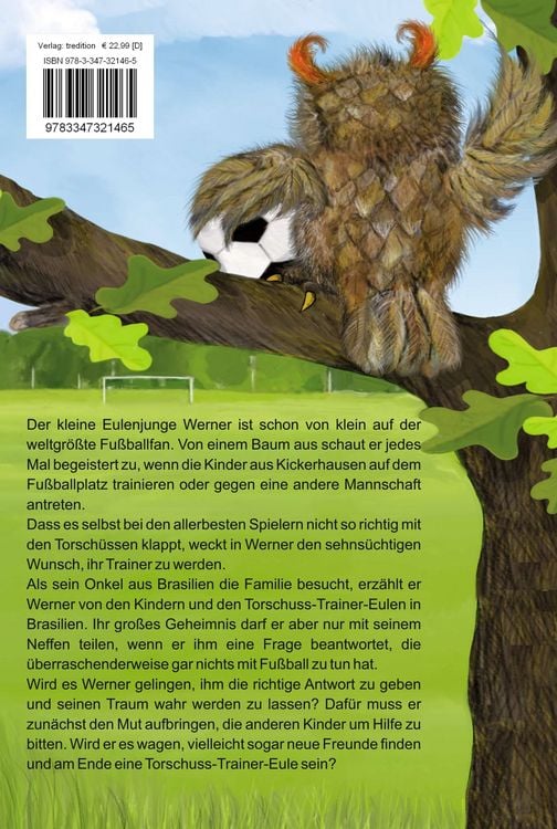 Produktbild: Der kleine Eulenjunge Werner und sein gro&szlig;er Fu&szlig;ball-Traum